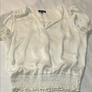 1. State Cream Puff Sleeve Blouse